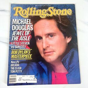 Michael Douglas - Vintage 80's Rolling Stone Magazine 1986- Issue #465